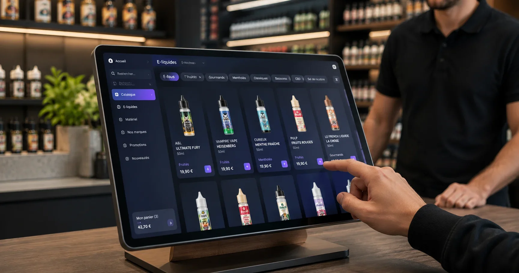 Illustration de l'article « Menu digital sur tablette : pourquoi et comment l'installer en boutique »